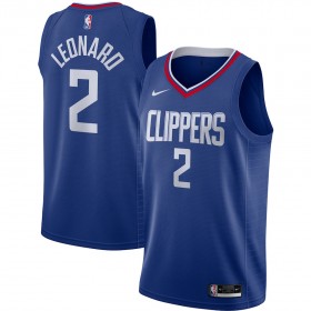 Män Los Angeles Clippers Tröja Kawhi Leonard 2 2020-2021 Nike Icon Edition Swingman